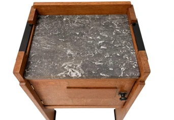 Art Deco Modernist Nightstand or Bedside Cabinet, 1920s